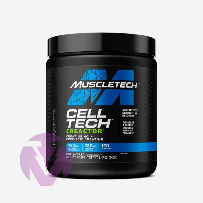 کراتین سل تک ماسل تک ترکیبی | MuscleTech Cell-Tech Creactor Creatine