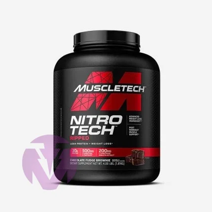 پروتئین وی نیتروتک رپید ماسل تک | Whey Ripped nitrotech Muscletech