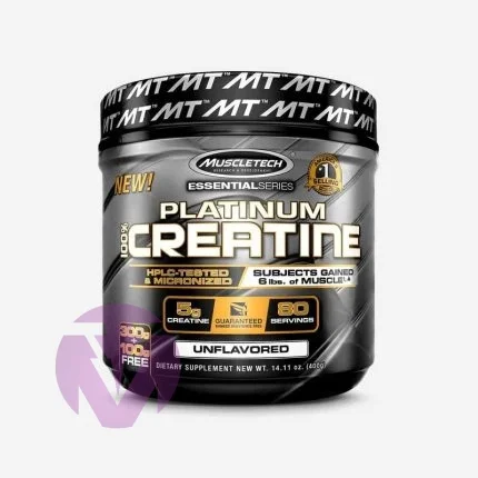 کراتین مونوهیدرات پلاتینیوم ماسل تک | Creatine Platinum Pure 100% MuscleTech