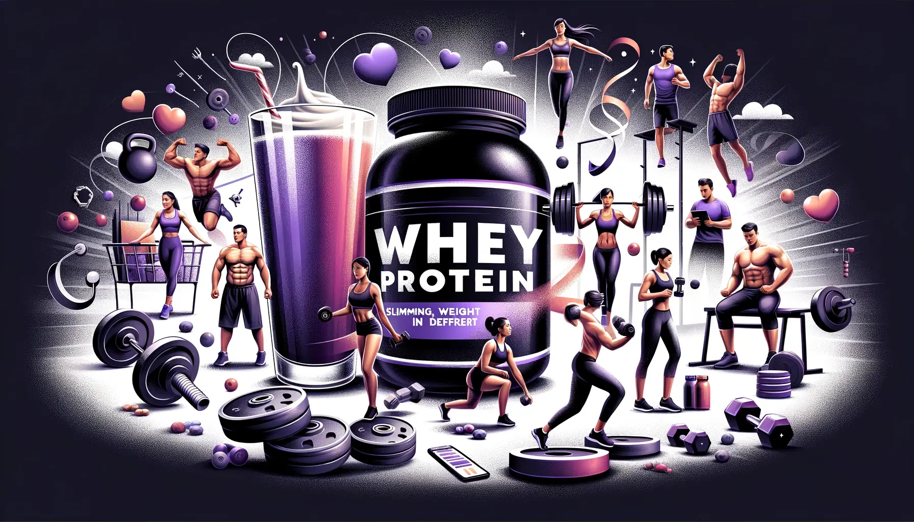 پروتئین وی برای لاغری افزایش وزن و افزایش عضله در رژیم های غذایی مختلف